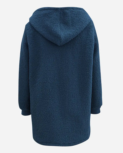 レディース フード付き ロング ボアコート