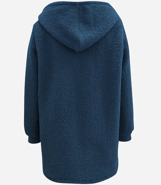 レディース フード付き ロング ボアコート