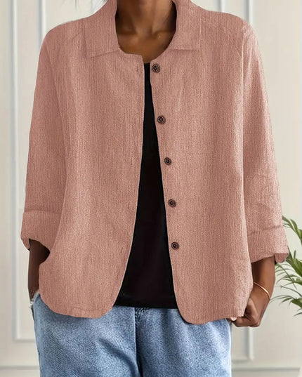 レディース 薄手 羽織り 前開き 無地 長袖カーディガン