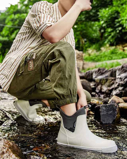 レディース 防水 雨の日 履きやすい サイドゴアブーツ